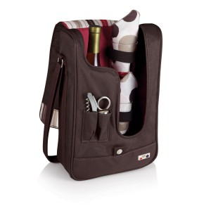 Elegant Wine Tote With Accessories for two.