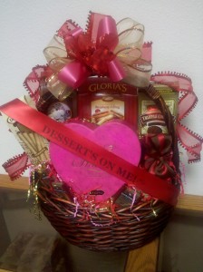 Valentine’s Day Gift Baskets- Dessert’s On Me!